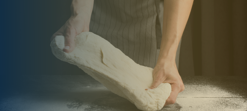 Dough-stop cupboards and tables